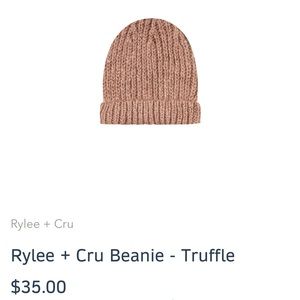Truffle Knitted Beanie Rylee & Cru